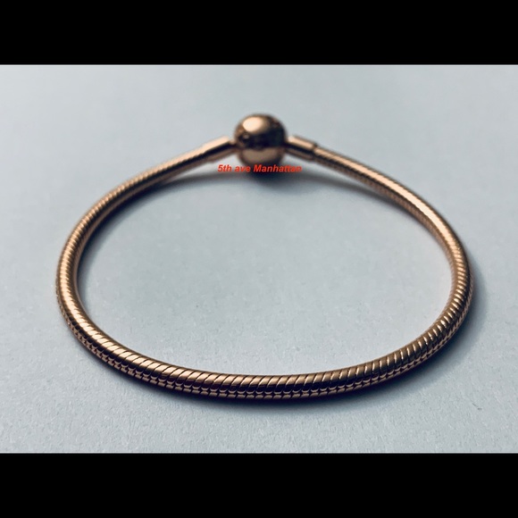 Pandora rose gold snake bracelet / Pandora Charms / Pandora Rings / Necklace - Picture 10 of 15